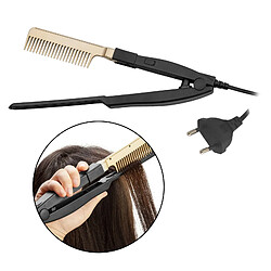 Cheveux électrique Redresseur Humide et Sec Rapide Chaud-up Peigne Cheveux Presse Peigne Chaud Chauffage Brosse Électrique Peigne