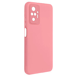 Avizar Coque Xiaomi Redmi Note 10 Pro Silicone Semirigide Finition Soft Touch Fine Rose