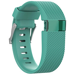 Wewoo Bracelet pour montre connectée Dragonne ajustable de couleur unie FITBIT Charge / HR vert menthe