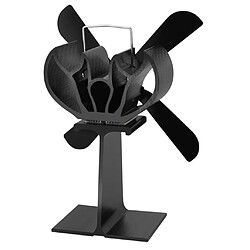 Ventilateur De Cheminée Noir pas cher