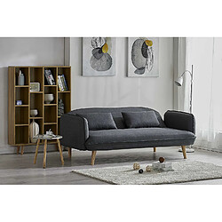 Avis Concept Usine Canapé droit convertible scandinave 3 places gris SOTCHI