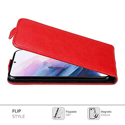 Acheter Cadorabo Coque Samsung Galaxy S21 PLUS Etui en Rouge