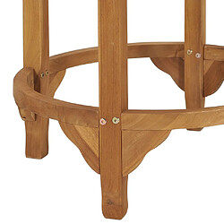 Acheter vidaXL Table de bar Ø 60 cm Bois de teck solide