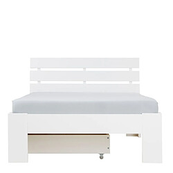 Acheter Homestyle4U Lit simple 90x200 avec tiroir et Sommier