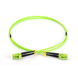 Digitus DK-2533-10-5 câble de Fibre Optique 10 m LSOH OM2 LC Vert - Câbles de Fibre Optique (10 m, LSOH, OM2, LC, LC, Vert)