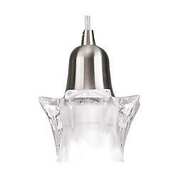 Luminaire Center Suspension Alaska Nickel satiné pas cher