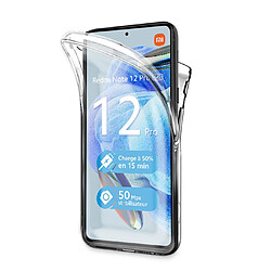 Coque 360 degré pour Xiaomi Redmi Note 12 Pro 5G 6.67" - Coque protection intégrale transparente Avant et arrière -Antichoc- VISIODIRECT -