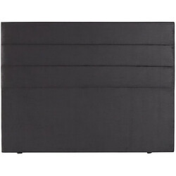 Bultex Tête de lit Thera 160cm velours anthracite