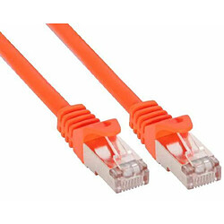 InLine 72550O Câble RJ45 0,5 m Orange