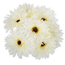 Atmosphera, Createur D'Interieur Bouquet artificiel Gerbera - H. 26 cm - Blanc