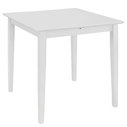 Acheter vidaXL Mobilier de salle à manger 3 pcs MDF Blanc