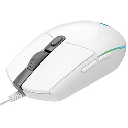 Acheter Souris optique de jeu Logitech G203, 8000DPI, 6 boutons, Filaire 11.7 * 6.2 * 3.8 cm - Blanc