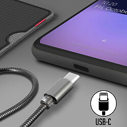 Avis Câble USB-C et Adaptateur Lightning Charge 2A et Synchronisation LinQ - Gris