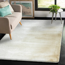 Acheter RUGSX Tapis TEDDY NEW wool 45 Shaggy crème très épais, en peluche 80x150 cm