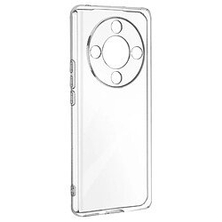 Avizar Coque pour Honor Magic 6 Lite 5G Silicone Souple et Flexible Transparent