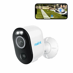 Reolink 4MP Caméra Surveillance WiFi 2,4/5GHz Extérieure sans Fil, Détection Personne/Véhicule, Vision Nocturne en Couleur, Audio Bidirectionnel 