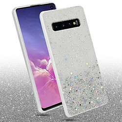 Cadorabo Etui Samsung Galaxy S10 PLUS en Transparent Coque