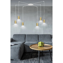 EPIKASA Suspension Traker, Blanc, Acier, 300x300x14 cm pas cher