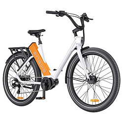 Vélo Électrique ENGWE P275 ST 19.2Ah - Moteur 250W Batterie 691.2Wh Autonomie 260KM - Blanc et orange