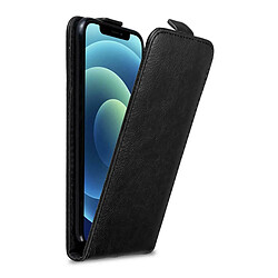 Cadorabo Coque iPhone 12 / 12 PRO Etui en Noir