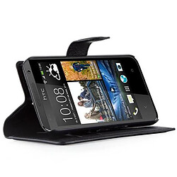 Avis Cadorabo Coque HTC Desire 300 Etui en Noir