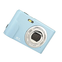 INF Appareil photo numérique avec 48 MP, HD 1080p et zoom 16x avec carte de 32 Go LightBlue