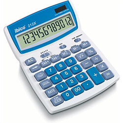 ibico Calculatrice de bureau 212X, écran LCD à 12 chiffres ()