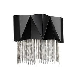 Elstead Lighting Applique murale Zuma Acier Noir satiné/argent