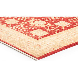 Vidal Tapis de laine 327x211 rouge Kaizar