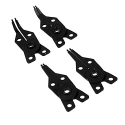 4 en 1 Combinaison Pince à Circlip Externe Interne Set Outil DIY Artisanat pas cher