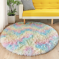 Tapis Salon Rond Shaggy