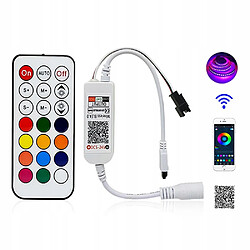 GUPBOO Télécommande Universelle de Rechange pour bande lumineuse LED WS2812B WS2811 pixel