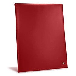 Porte signatures - Parapheur - couleur Rouge ( Nappa - Pantone #d50032 ) - NOREVE