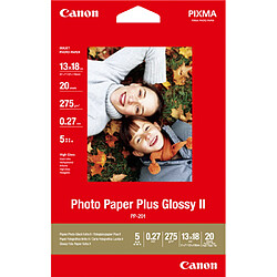 Canon Papier photo Plus Glossy II PP-201 13x18 - 20 feuilles