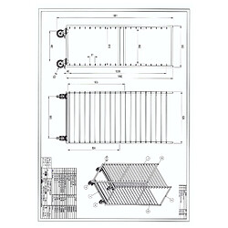 Chariot de Stockage Inox 800 x 600 mm sans Frein - L2G