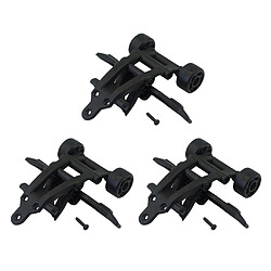 3x Barre de Roue de Voiture RC Pièce de Remplacement de Voiture Télécommande pour Xinlehong Q901 / Q902 / Q903