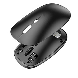 Souris optique sans fil Noire 2,4G DPI 1600 Little Boutik®