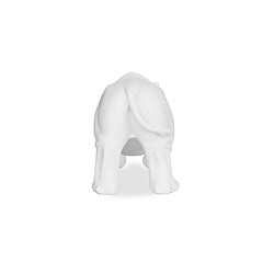 ICONIK INTERIOR Figurine Décorative Rhinocéros - Blanc Mat - Rhyn Blanc pas cher