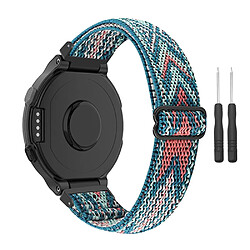 Bracelet en nylon élastique réglable pour votre Garmin Forerunner 735xt/220/230/235/620/630