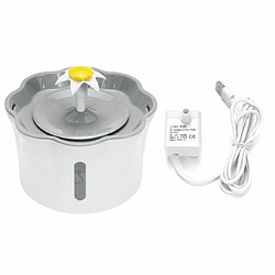 Universal Fontaine pour animaux de compagnie 2.6L Alimentation automatique de l'eau pour chiens et chats Distributeur Conteneur LED Affichage du niveau de l'eau Boisson pour chiens et chats | Fournitures d'arrosage pour l'alimentation des chats