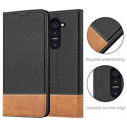 Cadorabo Coque LG G2 Etui en Noir pas cher