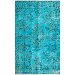 Vidal Tapis de laine 290x178 turquoise Ultra Vintage