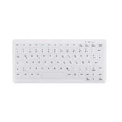 CHERRY AK-C4110 clavier RF sans fil AZERTY Français Blanc