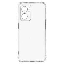 Avizar Coque Oppo Find X5 lite et Reno 7 5G Silicone Gel Coins Renforcés Transparent