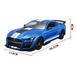 Acheter Universal 1: 18 Mustang GT500 haute précision moulée sous pression modèle de voiture collection cadeau |(Bleu)