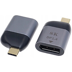 GUPBOO Adaptateur USB Type-C pour DISPLAYPORT 8K 60Hz 3D VESA,JL2605