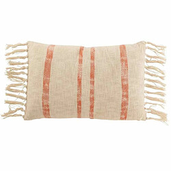 Paris Prix Coussin Déco Emma 40x60cm Beige & Orange