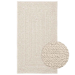 vidaXL Tapis ZIZUR crème 60x110 cm aspect de jute intérieur extérieur