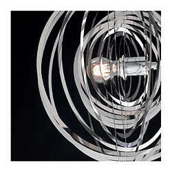 Fan Europe Suspension Club 1 ampoule Métal Chrome