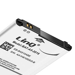 LinQ Batterie interne pour Samsung A5 2016 Capacité 2600mAh Blanc